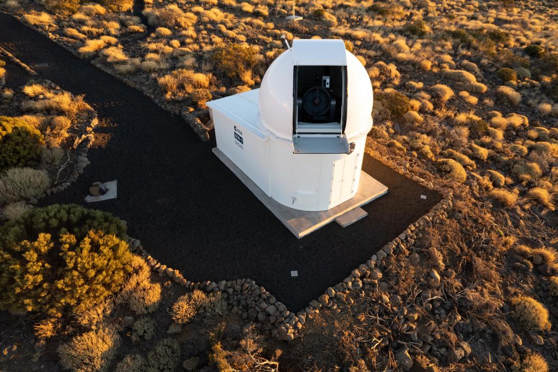 ESA's IZN-1 Laser Ranging Station in Tenerife